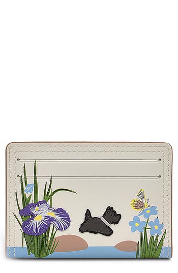 Radley Meadway Mews Card Case In Gray