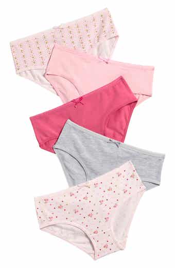 Kids' 5-Pack Cotton Blend Panties