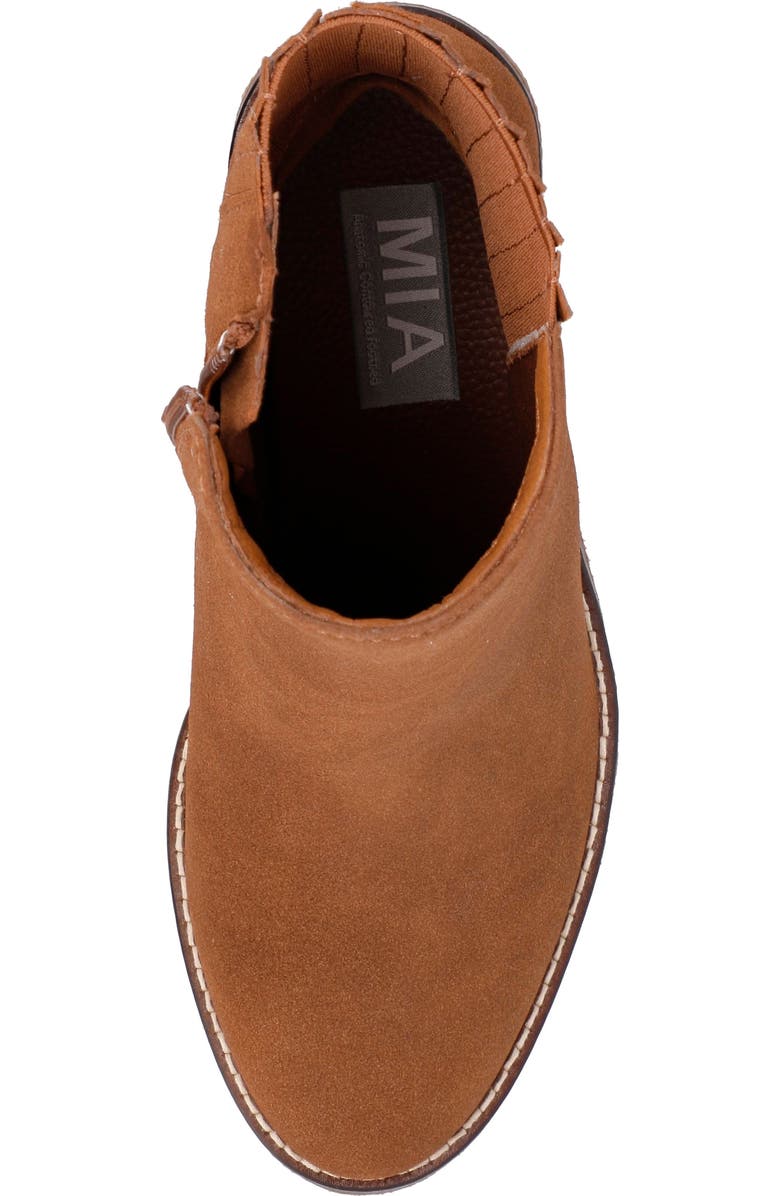 MIA Harlow Lug Sole Platform Bootie, Alternate, color,