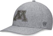 TOP OF THE WORLD Men's Top of the World Gray Minnesota Golden Gophers Top Grit Flex Hat