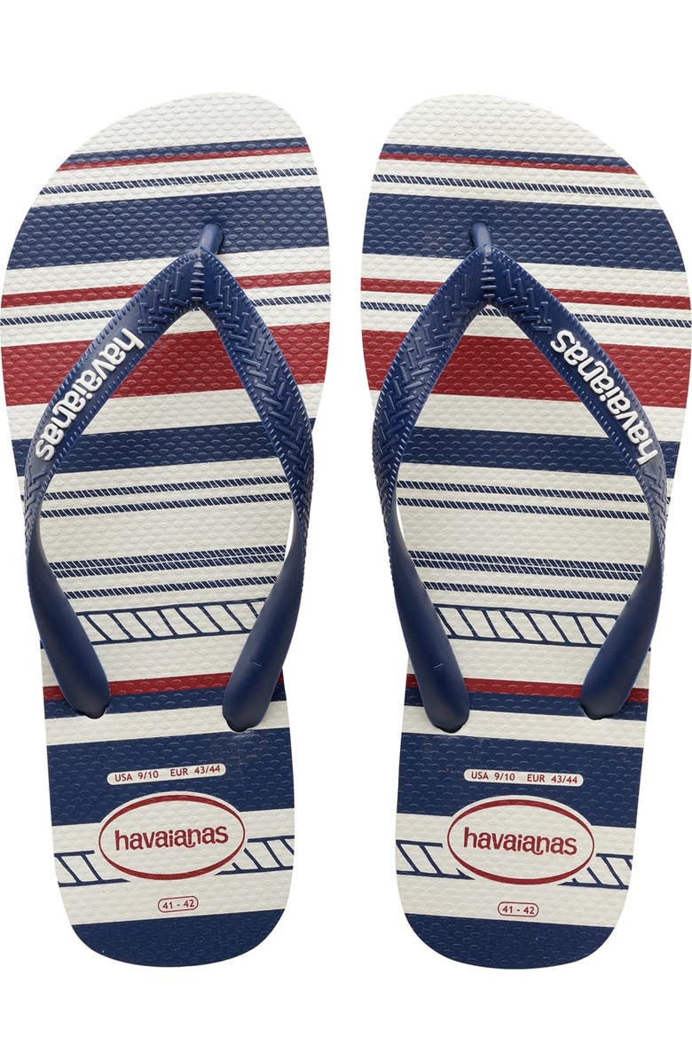 Havaianas Top Nautical Flip Flop, Main, color,