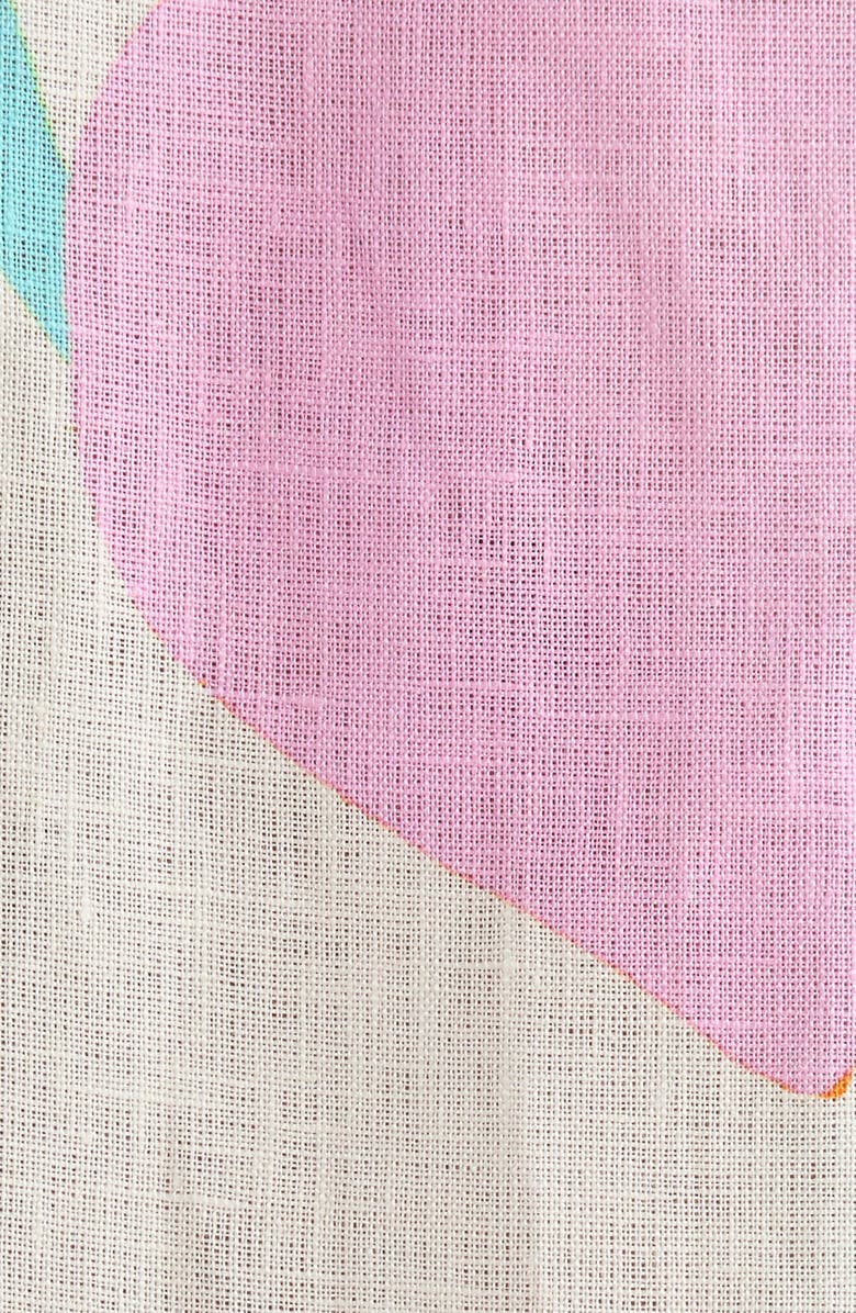 Vitamin A<sup>®</sup> Delia Linen Cover-Up Shift Dress, Alternate, color, Cak