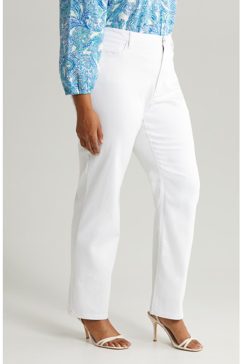 Lexington Straight Leg Jeans, Alternate, color, SOFT WHITE
