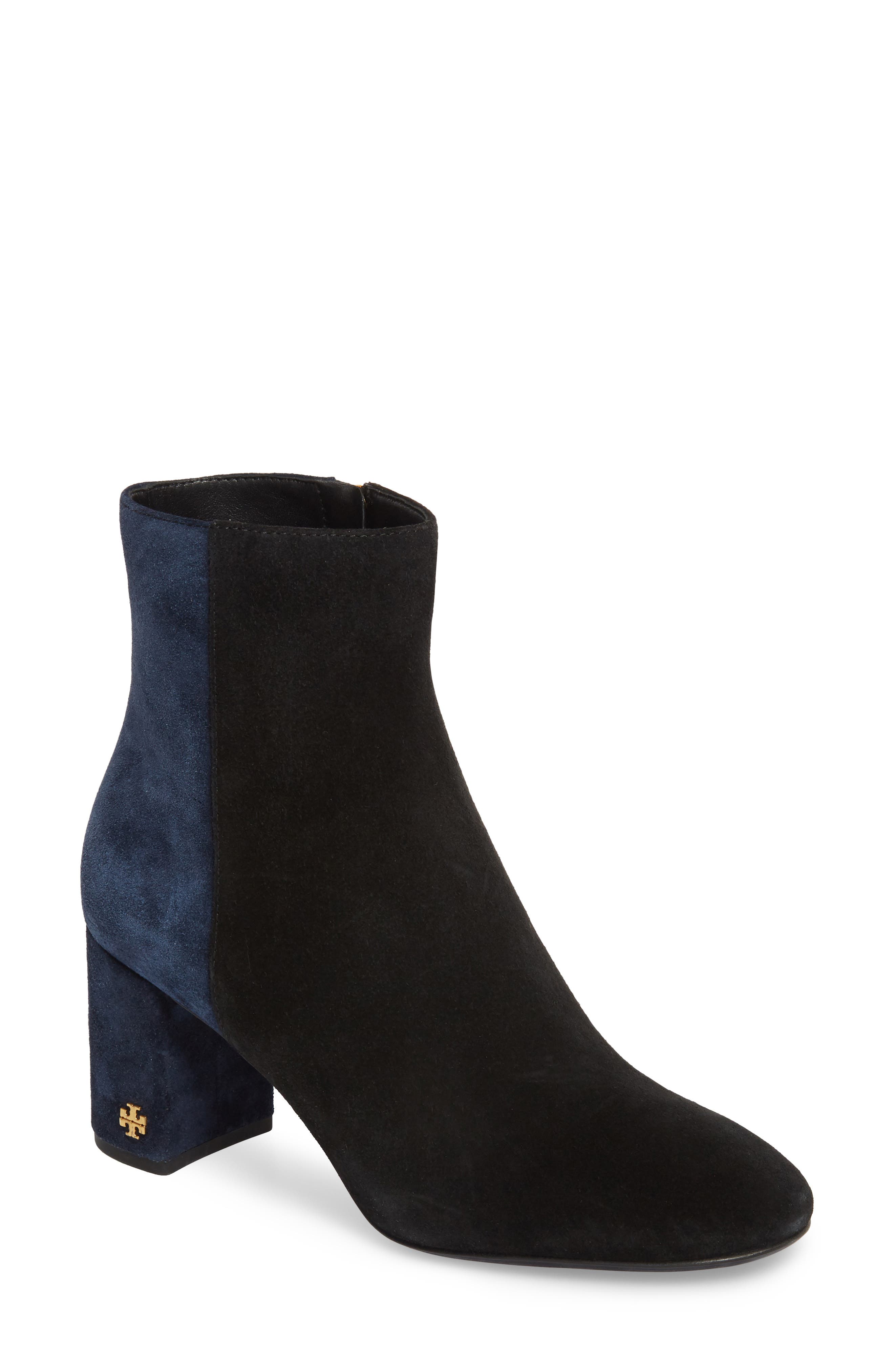 Brooke Bootie, Main, color, PERFECT BLACK/ PERFECT NAVY
