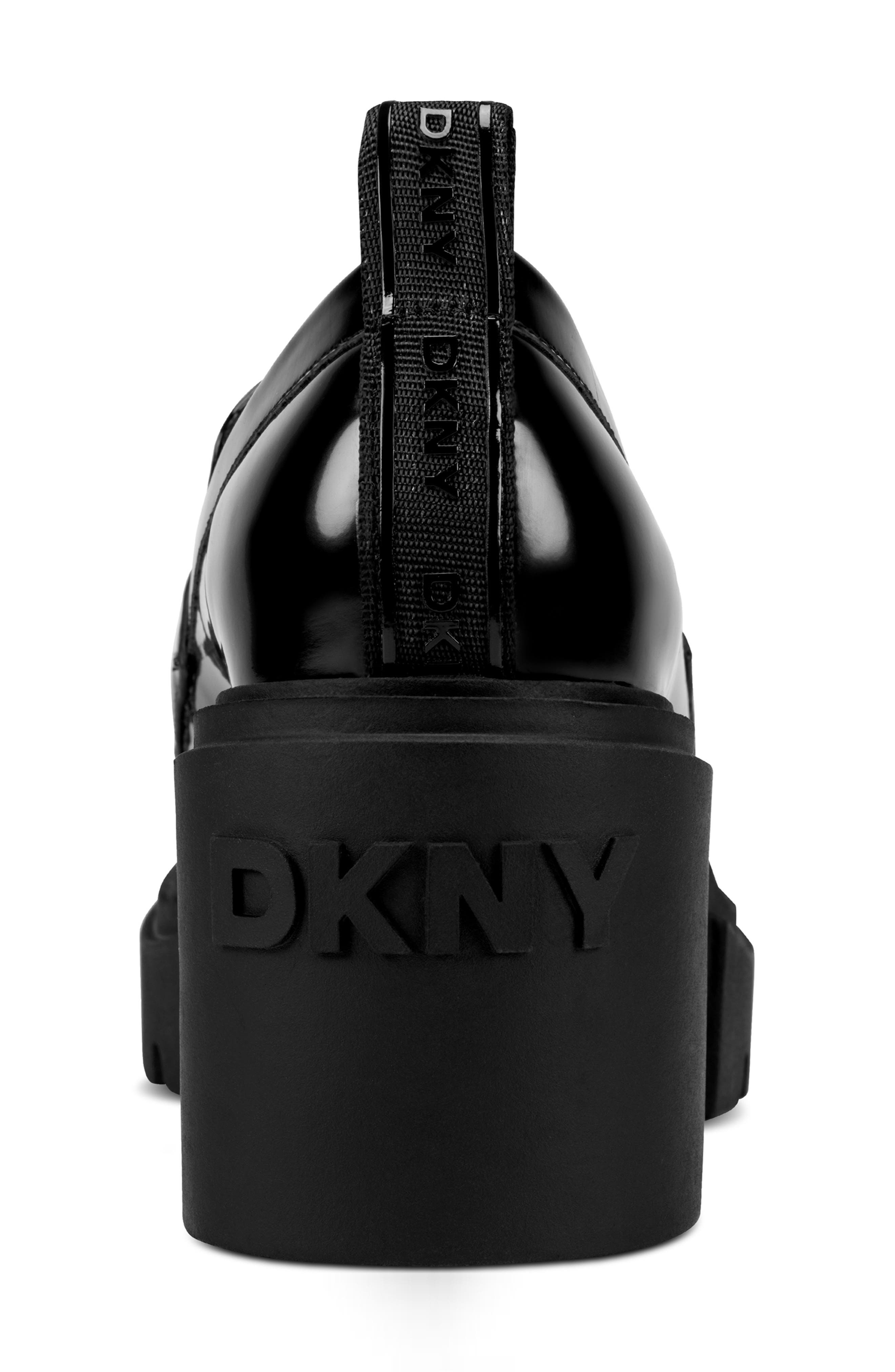DKNY Tovella Penny Loafer Platform Pump, Alternate, color, Black