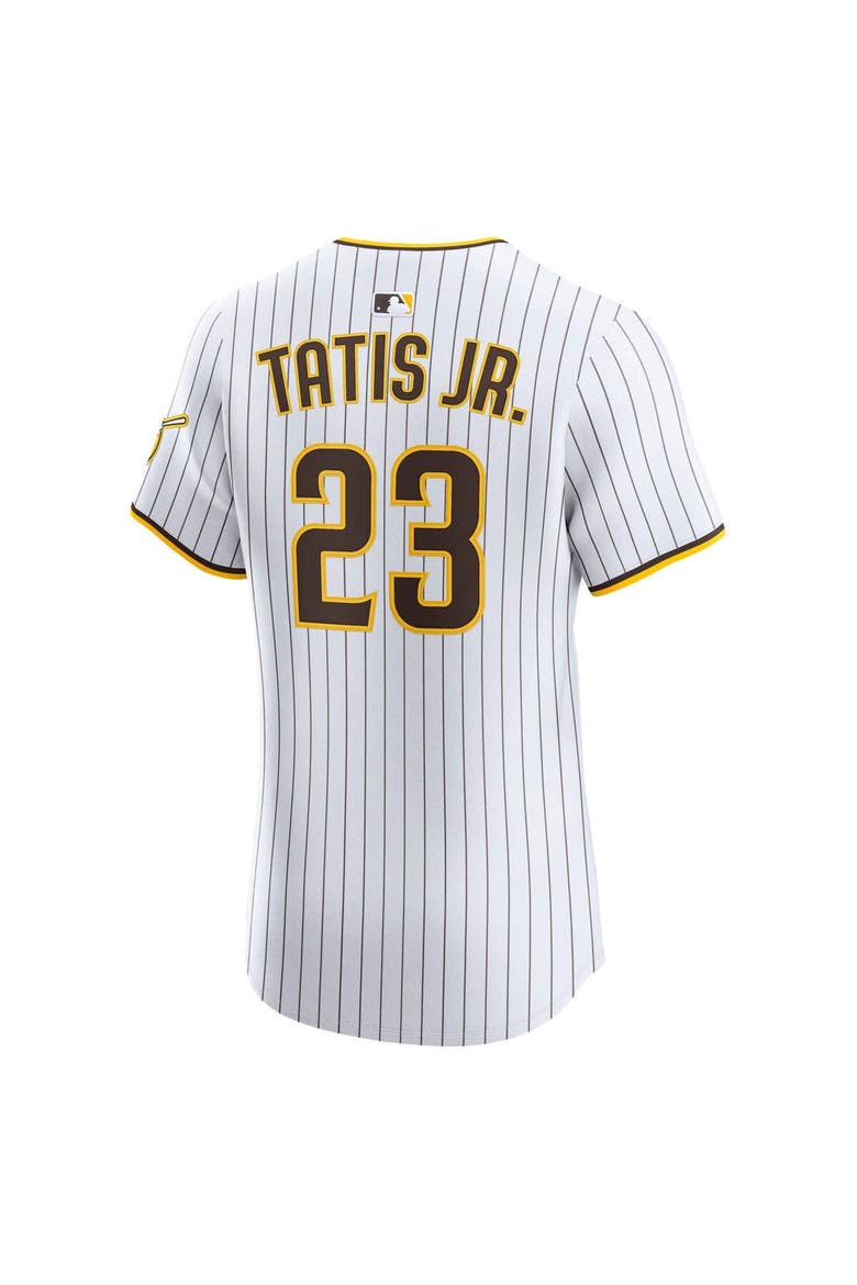 Men's Nike Fernando Tatis Jr. White San Diego Padres Home Elite Jersey, Alternate, color, White