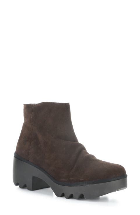 Tulp Lug Sole Platform Bootie (Women)