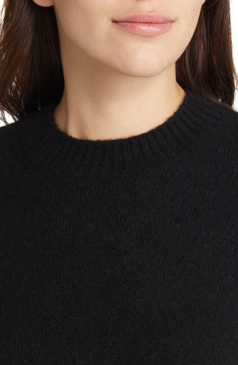 AllSaints Wick Wool Blend Crop Sweater, Alternate, color, 