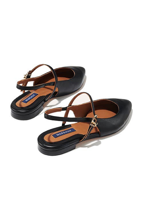 Margaux The Crosby Flat In Black