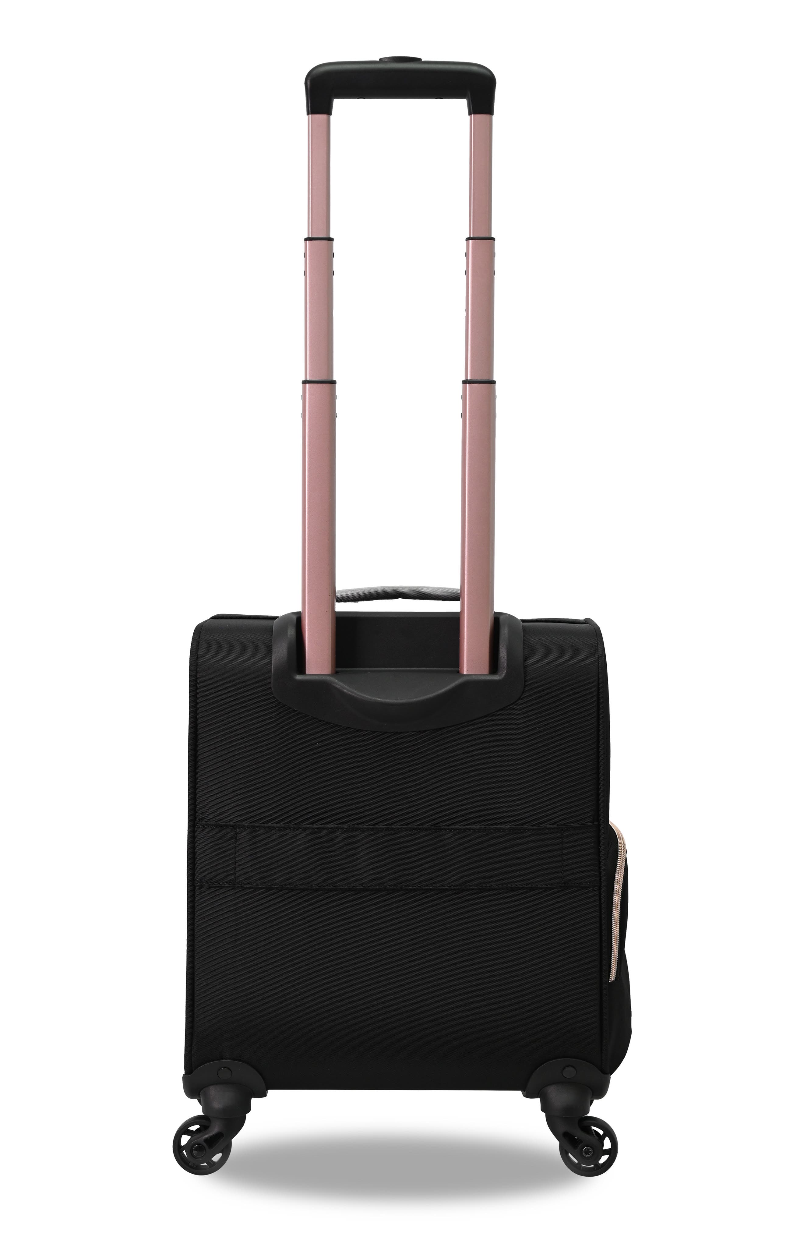 TUCCI Abito 16-Inch Softside Carry-On Luggage, Alternate, color, Black