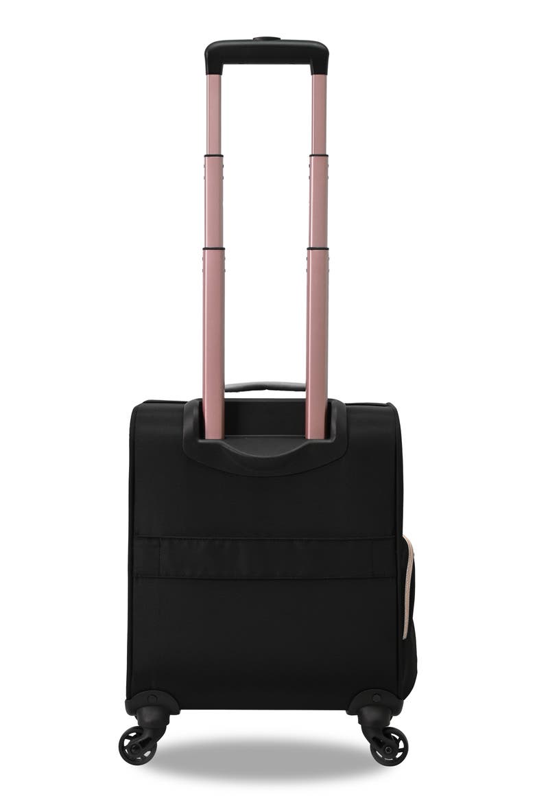 Abito 16-Inch Softside Carry-On Luggage, Alternate, color, BLACK