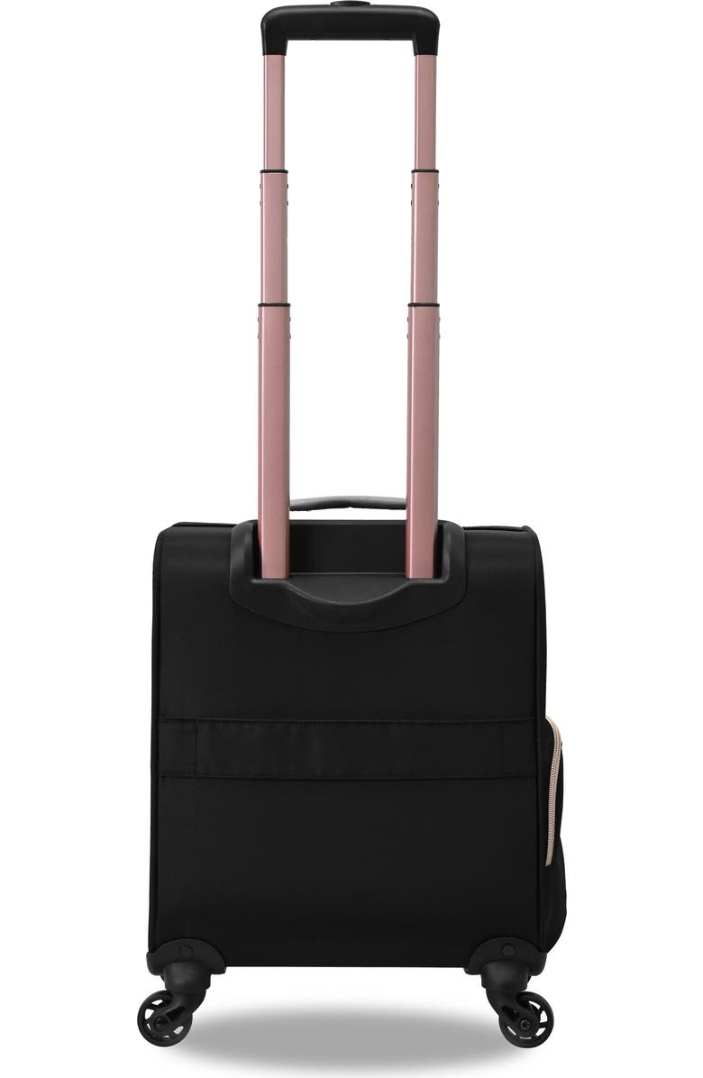 TUCCI Abito 16-Inch Softside Carry-On Luggage, Alternate, color, Black