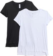 90 DEGREE BY REFLEX City View 2-Pack High-Low T-Shirts