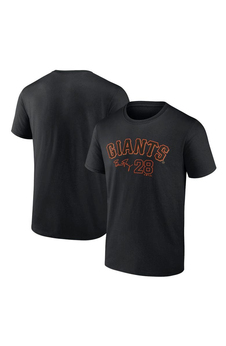 FANATICS Men's Fanatics Branded Buster Posey Black San Francisco Giants Player Name & Number T-Shirt, Main, color,