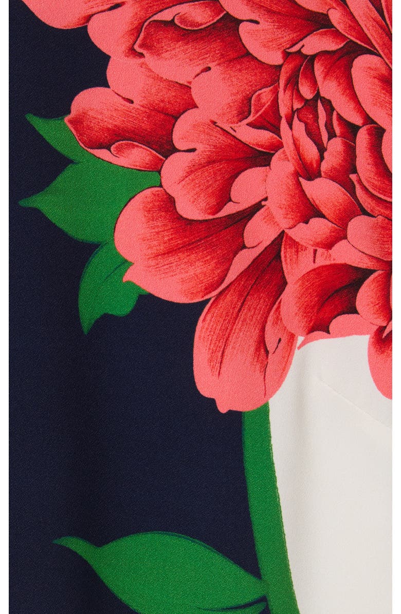 La DoubleJ Mini Supremes Swing Dress, Alternate, color, Queen Peony Placée Blue