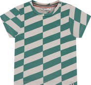 BABYFACE Asymmetrical Print Short Sleeve T-Shirt