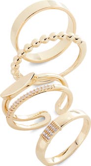 Nordstrom Set of 4 Stacking Rings