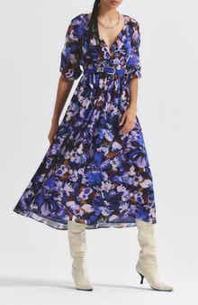 Derek Lam 10 Crosby Katie Floral Midi Dress