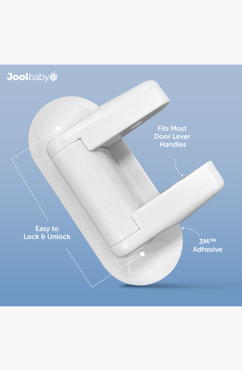 Jool Baby Door Lever Lock, Alternate, color,