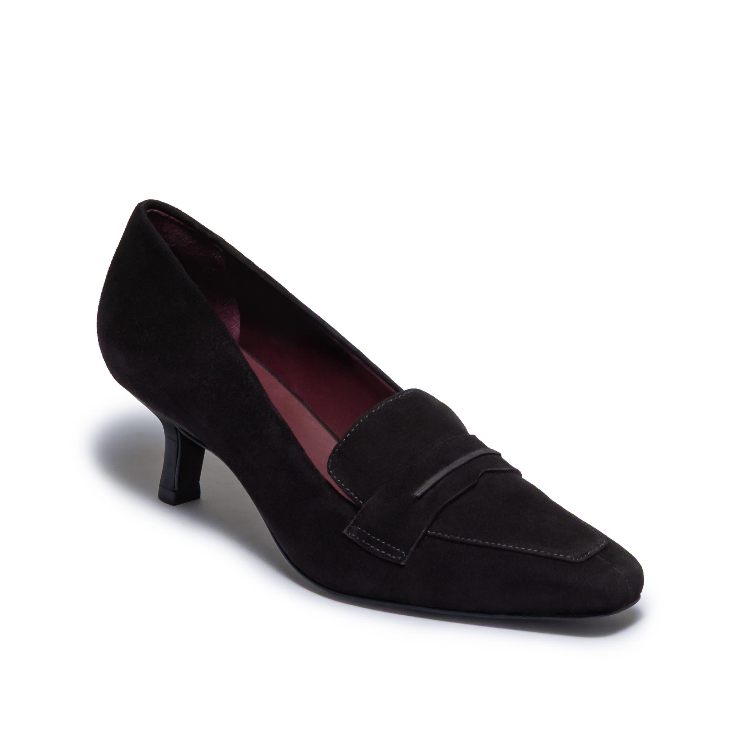Safi Loafer Pump, Alternate, color, BLACK