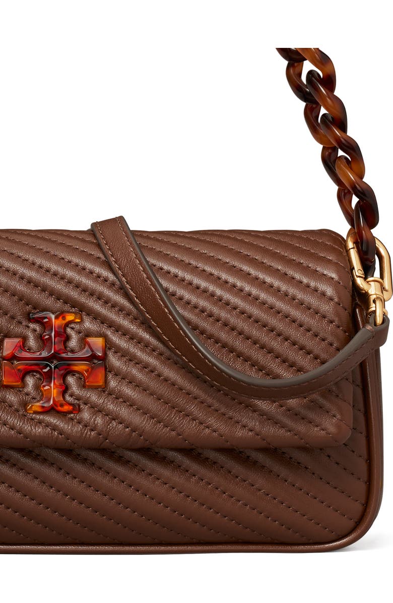 Tory Burch Small Kira Moto Quilted Leather Flap Shoulder Bag, Alternate, color,