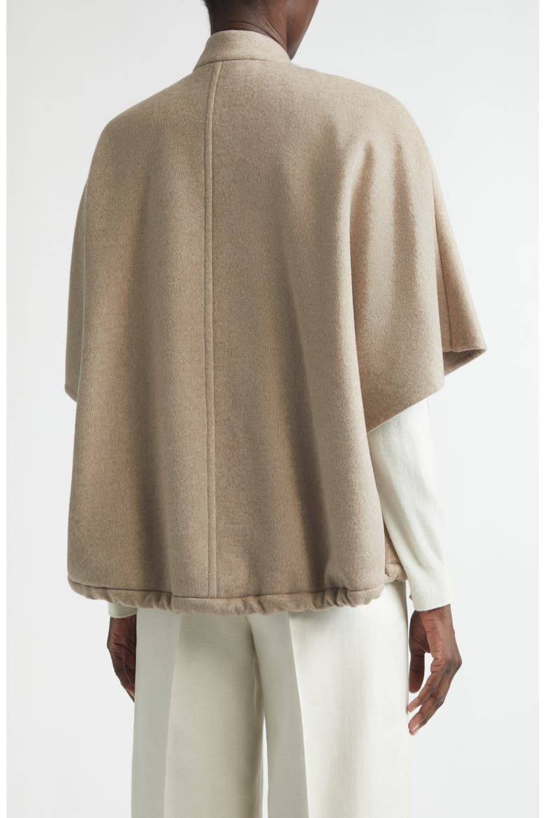 Aeuro Cashmere Cape, Alternate, color, TAWNY BRONZE BROWN