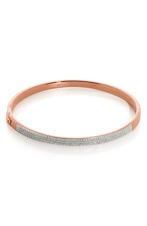 Essential Pavé Diamond Bangle