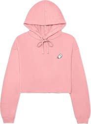 Dalix Womens Ghost Cropped Hoodie