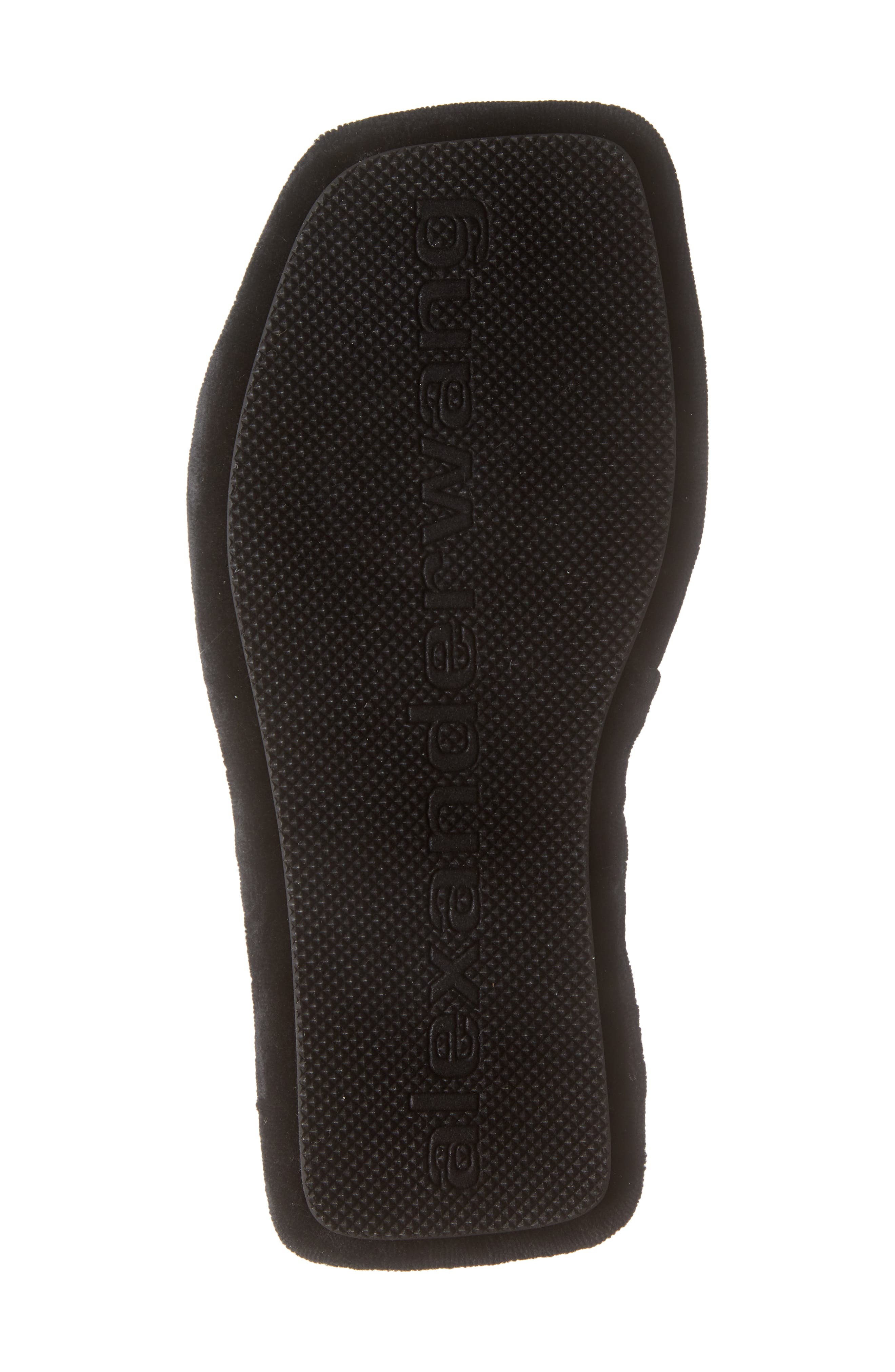 Alexander Wang Lana Crystal Logo Slide Slipper, Alternate, color, 