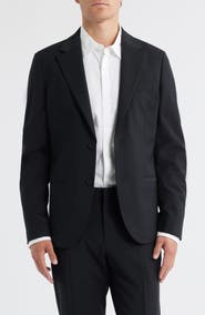Open Edit Skinny Fit Black Suit Jacket