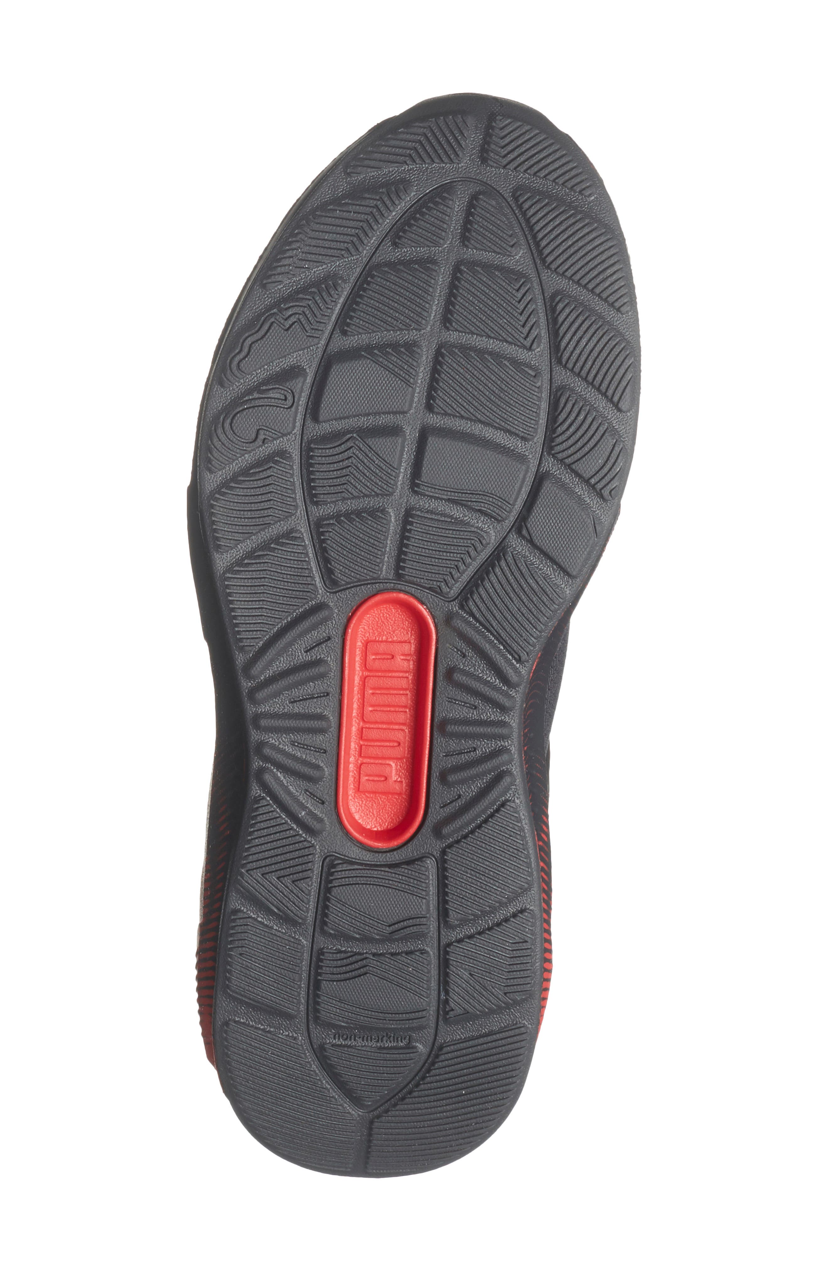 PUMA Kids' Soft Enzo 5 Sneaker, Alternate, color, Dusky Gray/ For All Time Red