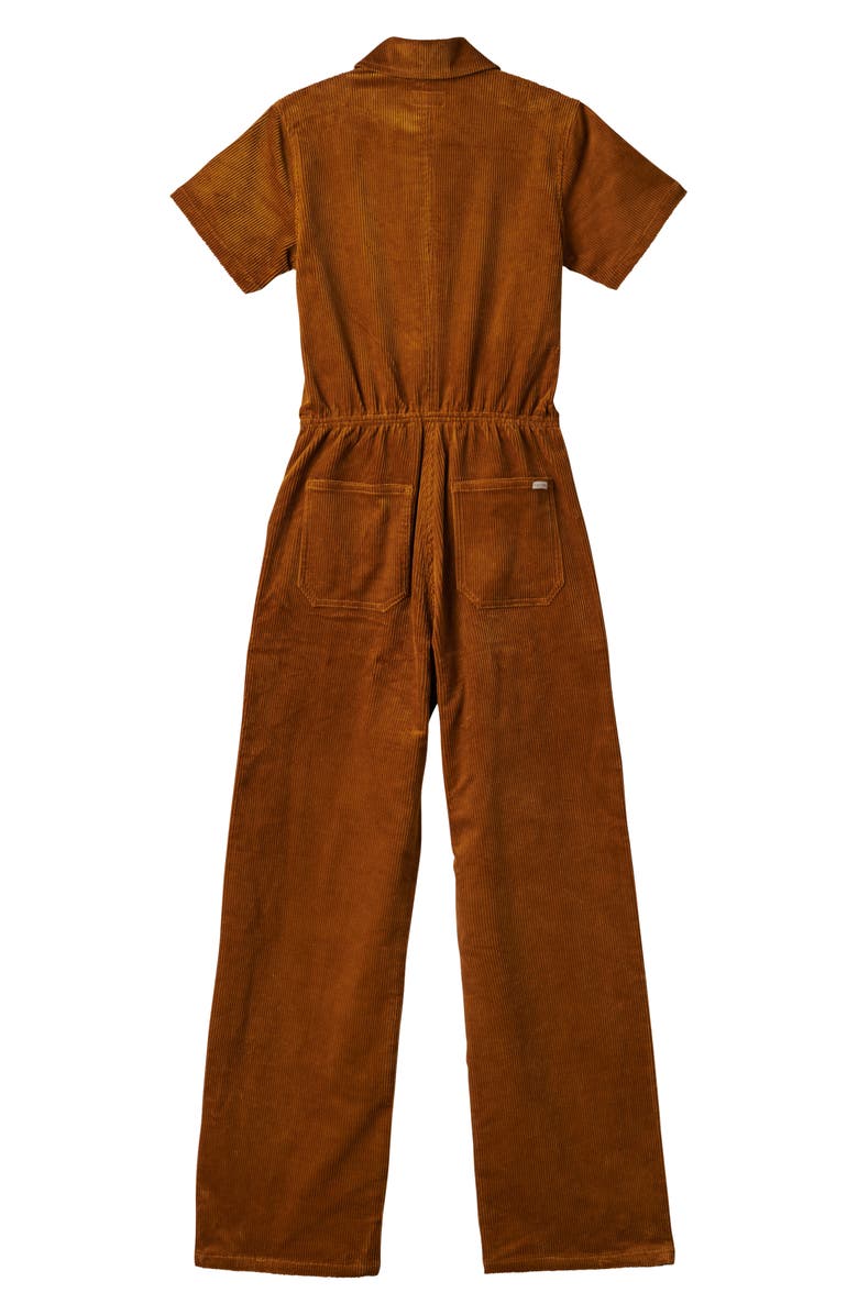 Brixton Stretch Cotton Corduroy Utility Jumpsuit, Alternate, color,