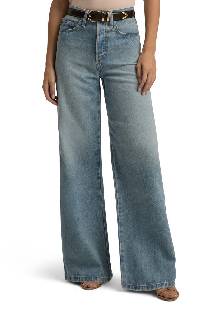 The Masha Super High Waist Wide Leg Jeans, Main, color, LOS FELIZ