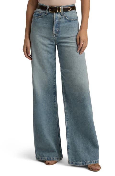 The Masha Super High Waist Wide Leg Jeans (Los Feliz)