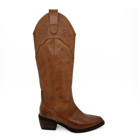 Montana Leather Western Boots