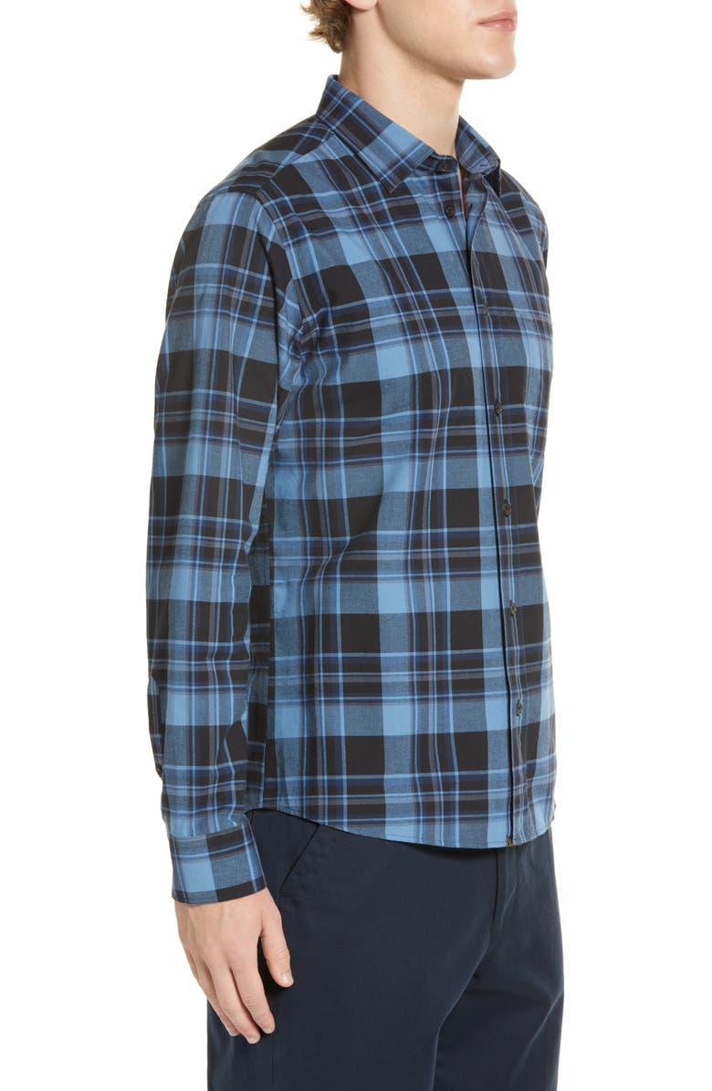 Billy Reid Mens' Tuscumbia Standard Fit Plaid Button-Up Shirt, Alternate, color,