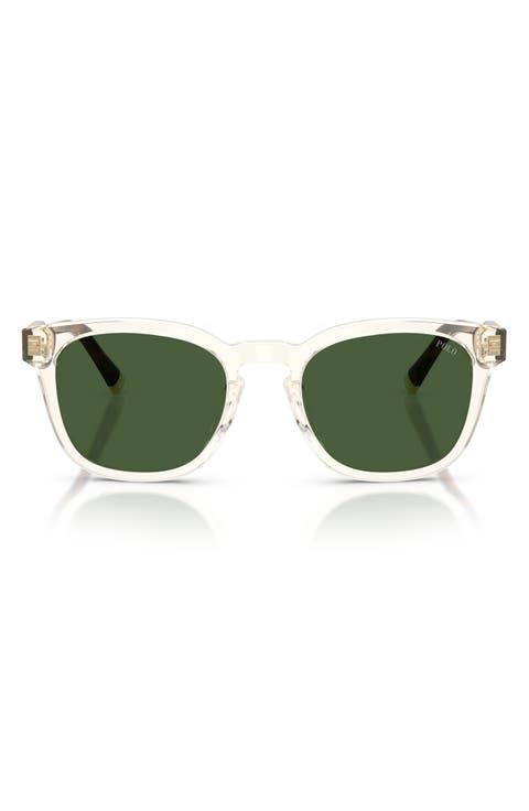 52mm Square Sunglasses