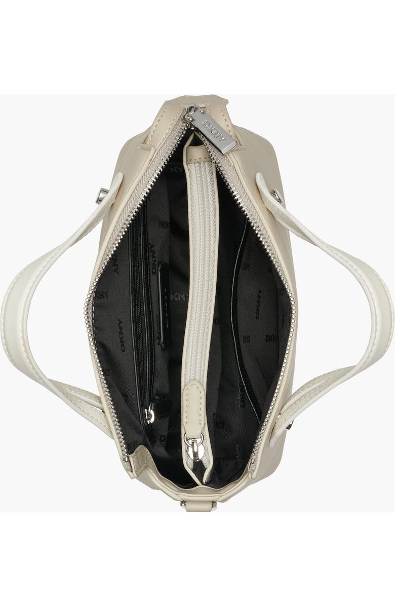 DKNY Louisa Small Satchel, Alternate, color, Light Taupe Combo