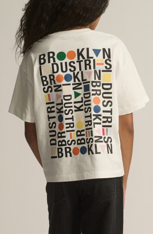 Brooklyn Industries Logo Cotton Graphic T-shirt