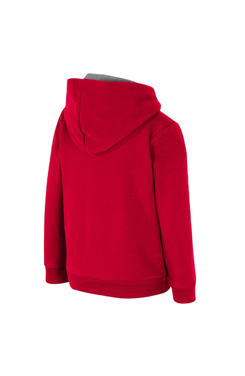 COLOSSEUM Toddler Colosseum Scarlet Ohio State Buckeyes Centauri Pullover Hoodie, Alternate, color, 