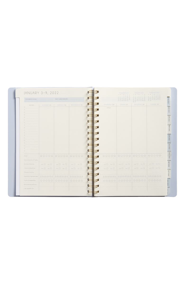 Paper Source Self Care 2022 Planner, Alternate, color, 