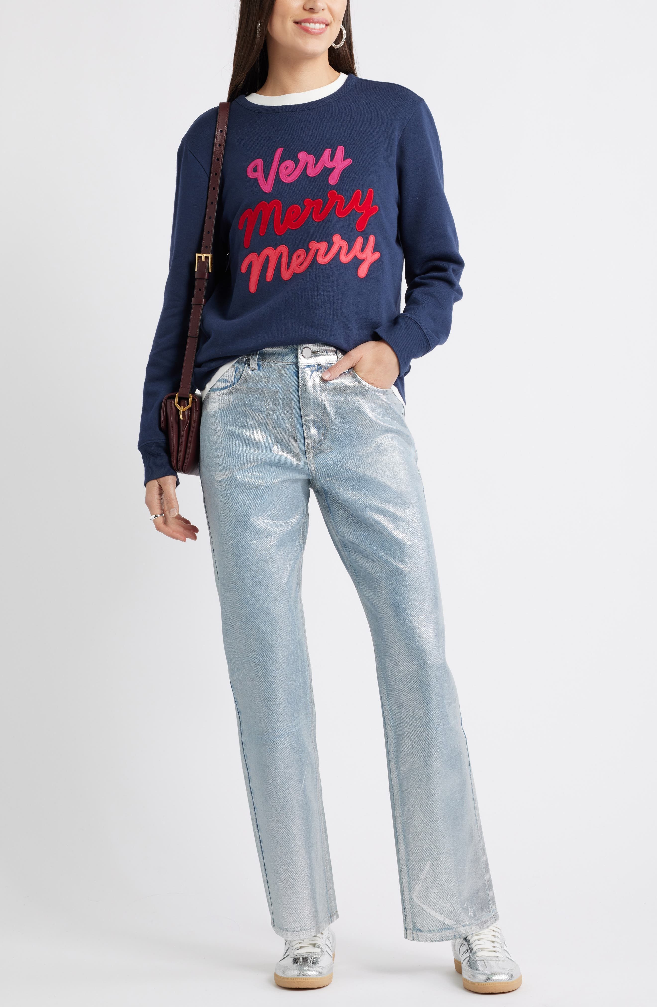 Very Merry Merry Sweatshirt - image 2