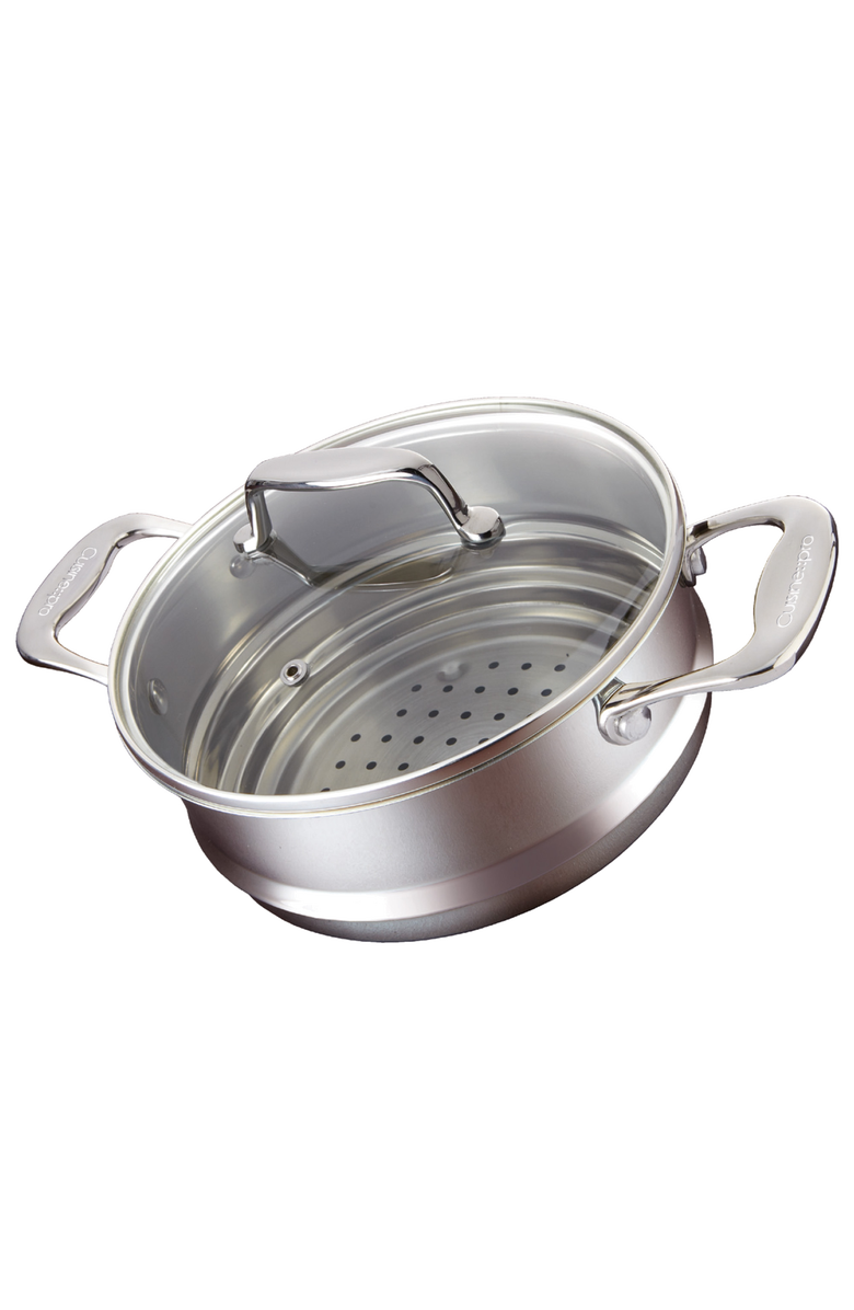 Cuisine::pro<sup>®</sup> iconiX<sup>™</sup> Steamer Insert with Lid, Main, color, Silver