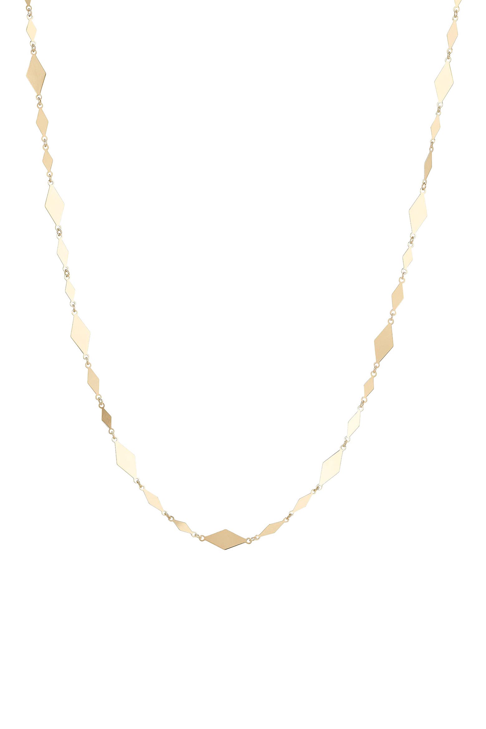 Kite No Color LANA 14k Gold Alternating Kite Chain Necklace (Women) | Nordstrom