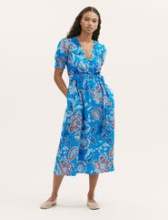 Finery London Nicoleta Floral Midi Tea Dress