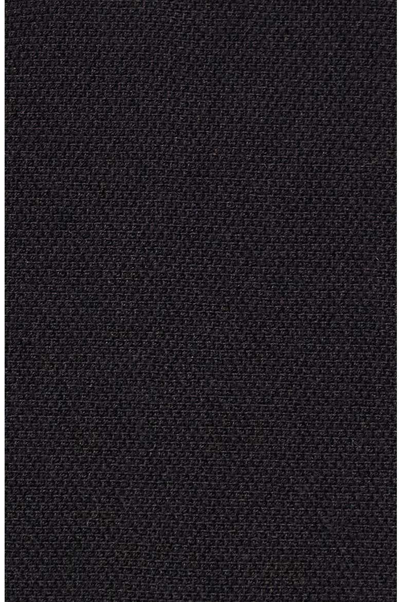 Lester Vertical Stripe Quater Zip Polo, Alternate, color, BLACK