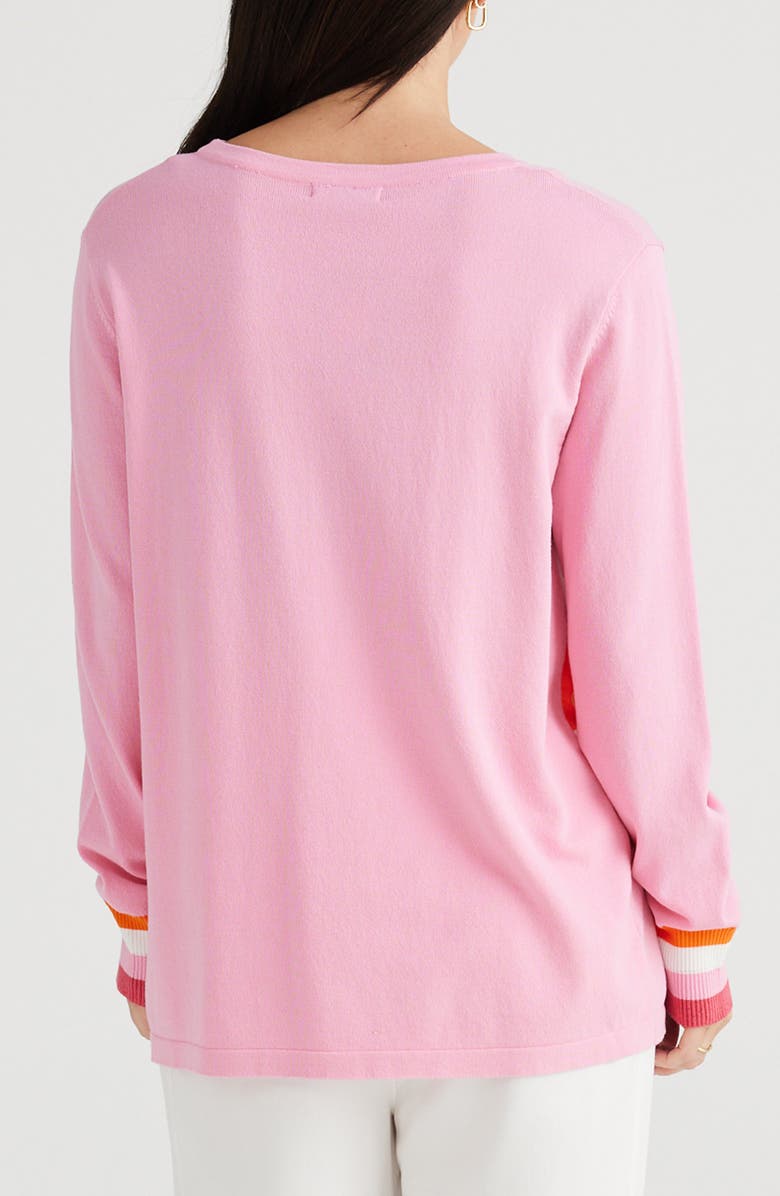 Brave+True Petra Love Stripe Sweater, Alternate, color,