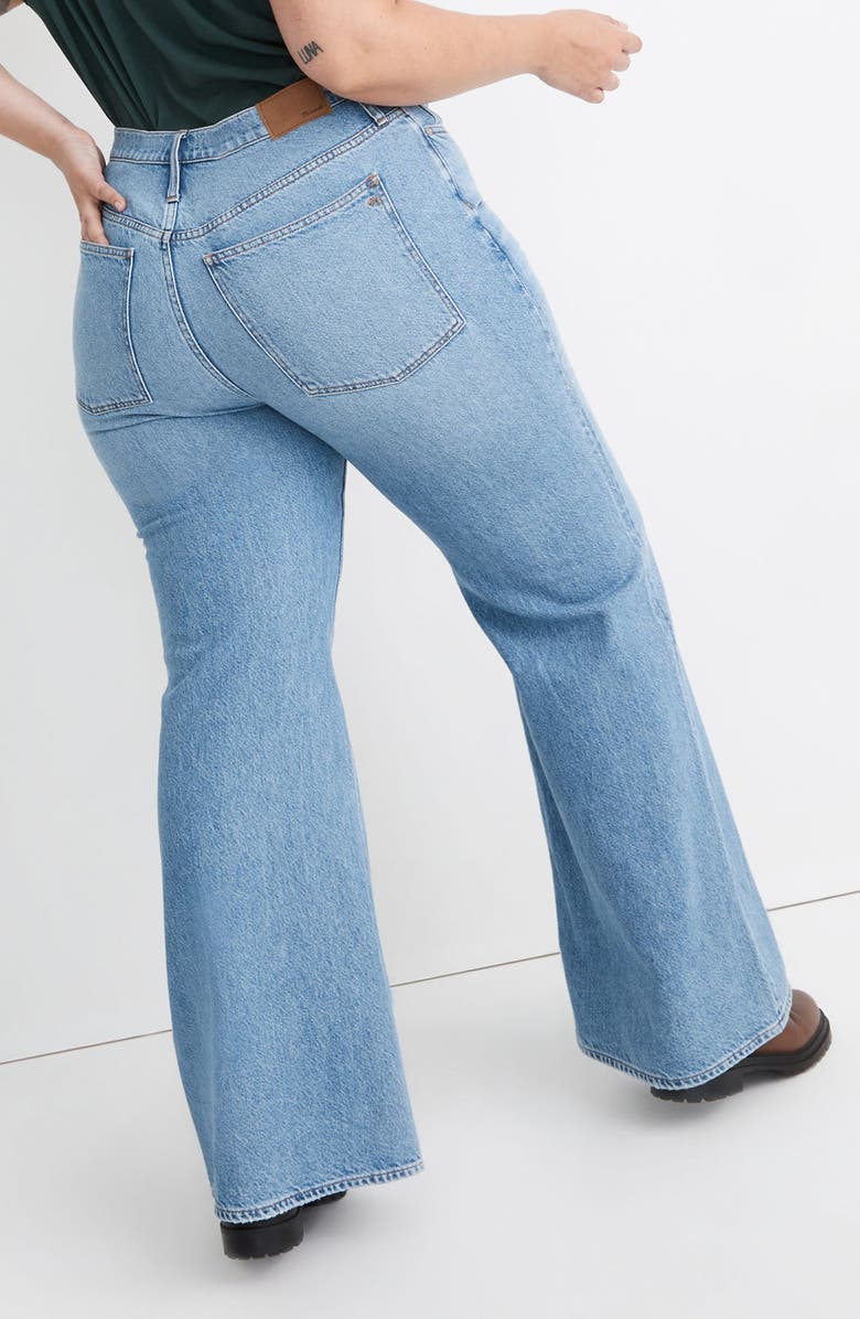 Madewell Baggy Flare Jeans, Alternate, color,