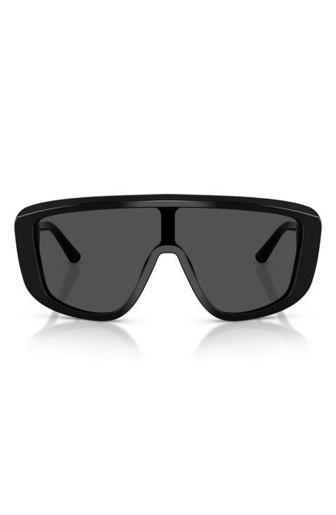 128mm Rectangular Shield Sunglasses