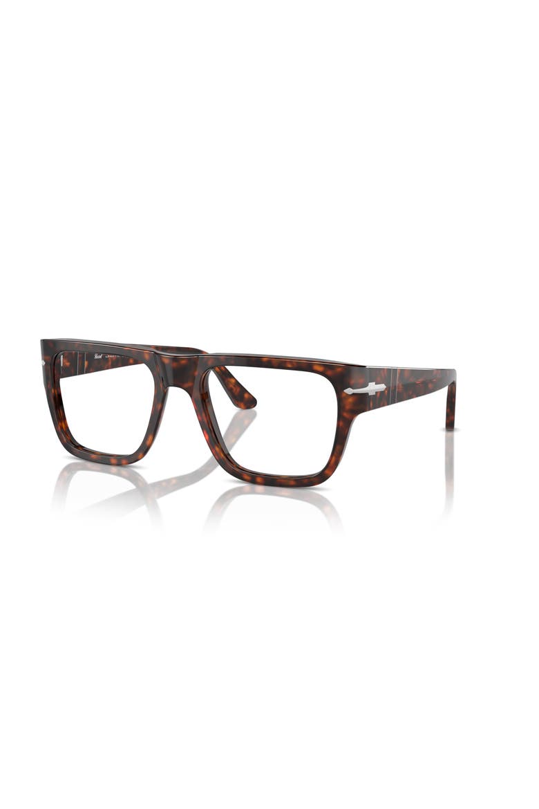 53mm Square optical glasses, Main, color, Dark Tortoise